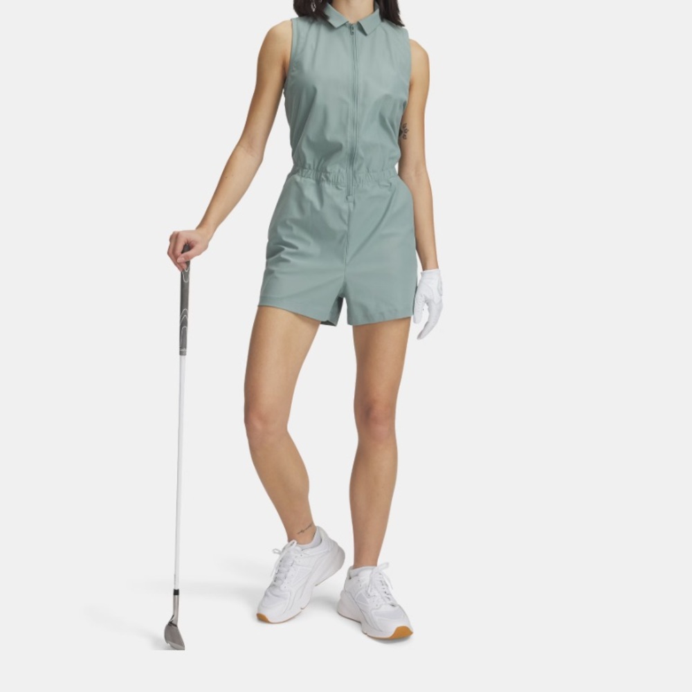 Under Armour Green Sleeveless Jumpsuit